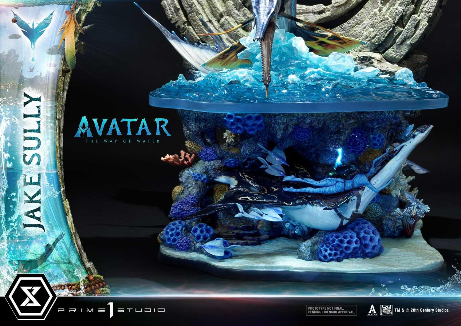 Avatar: The Way of Water - Ilu - Jake Sully - Kiri - Skimwing - Diorama - Ultimate Diorama Masterline  (UDMAVTR-01) (Prime 1 Studio) photo 17