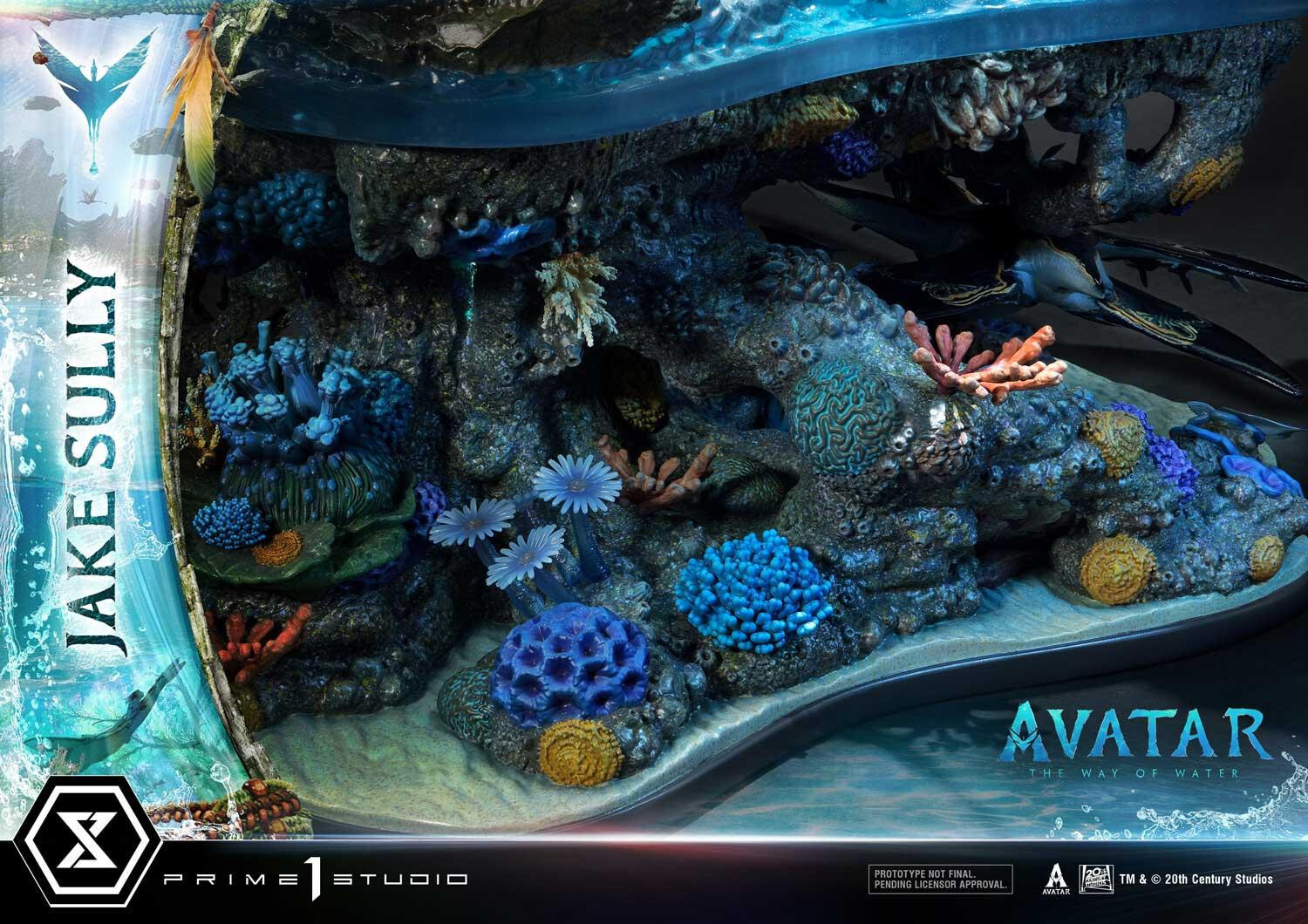 Avatar: The Way of Water - Ilu - Jake Sully - Kiri - Skimwing - Diorama - Ultimate Diorama Masterline  (UDMAVTR-01) (Prime 1 Studio) photo 18