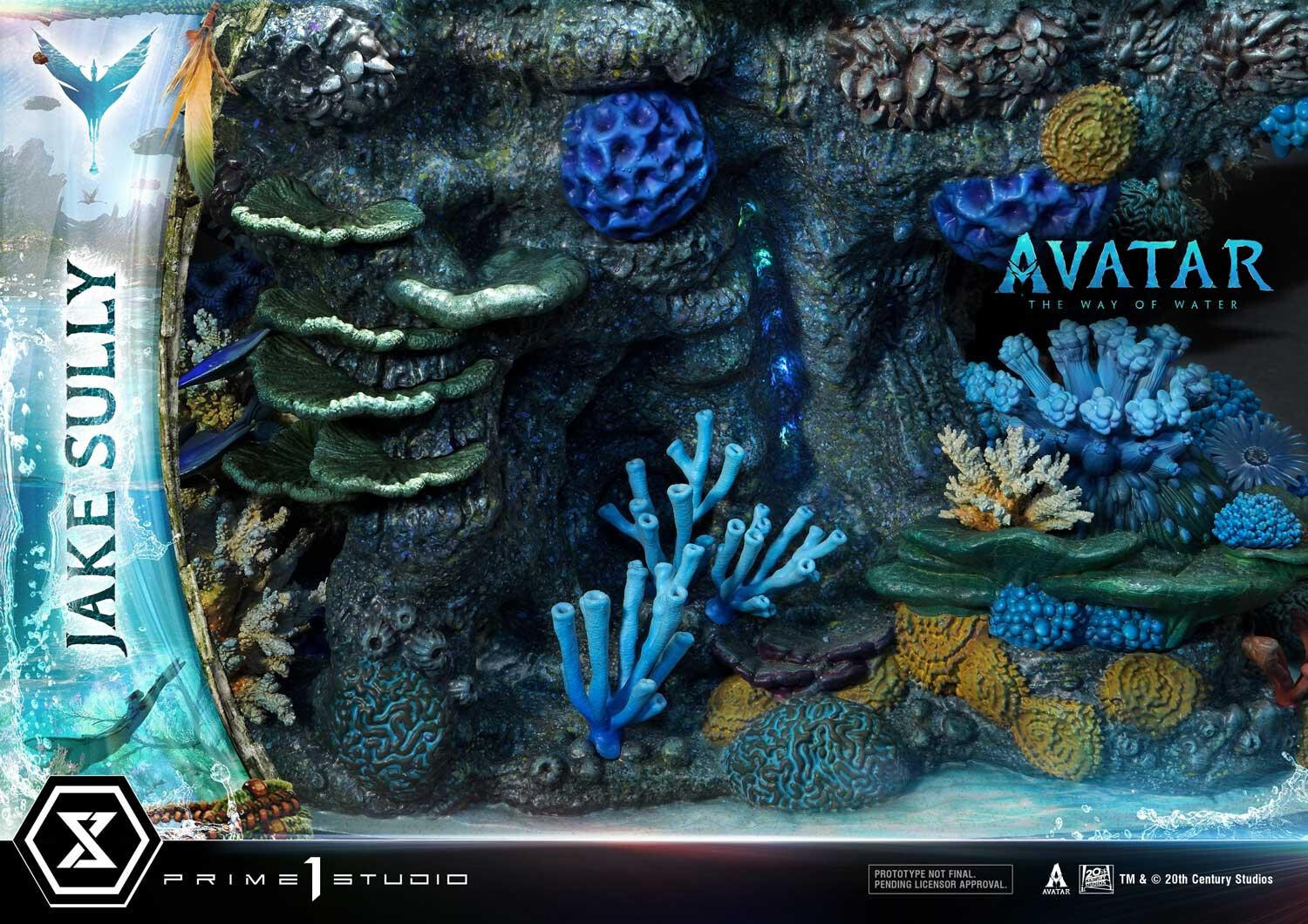 Avatar: The Way of Water - Ilu - Jake Sully - Kiri - Skimwing - Diorama - Ultimate Diorama Masterline  (UDMAVTR-01) (Prime 1 Studio) photo 19