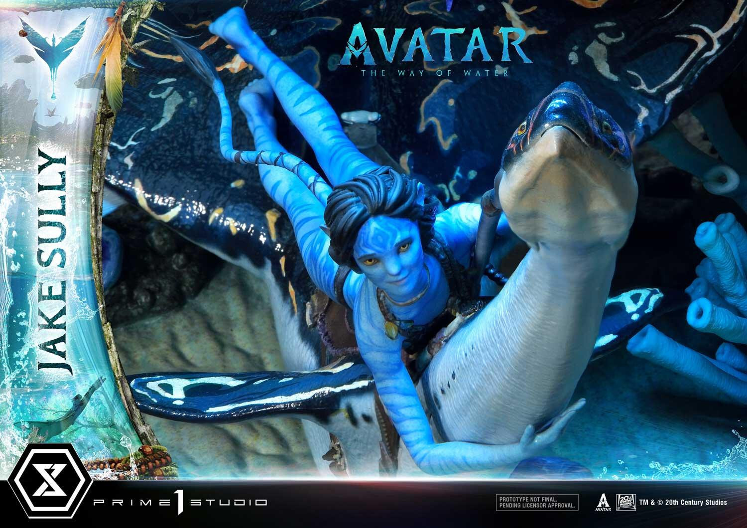 Avatar: The Way of Water - Ilu - Jake Sully - Kiri - Skimwing - Diorama - Ultimate Diorama Masterline  (UDMAVTR-01) (Prime 1 Studio) photo 22