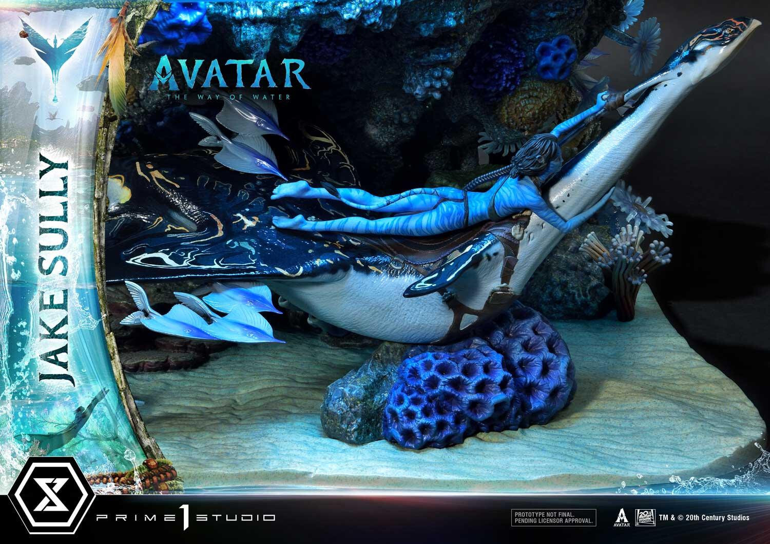 Avatar: The Way of Water - Ilu - Jake Sully - Kiri - Skimwing - Diorama - Ultimate Diorama Masterline  (UDMAVTR-01) (Prime 1 Studio) photo 25