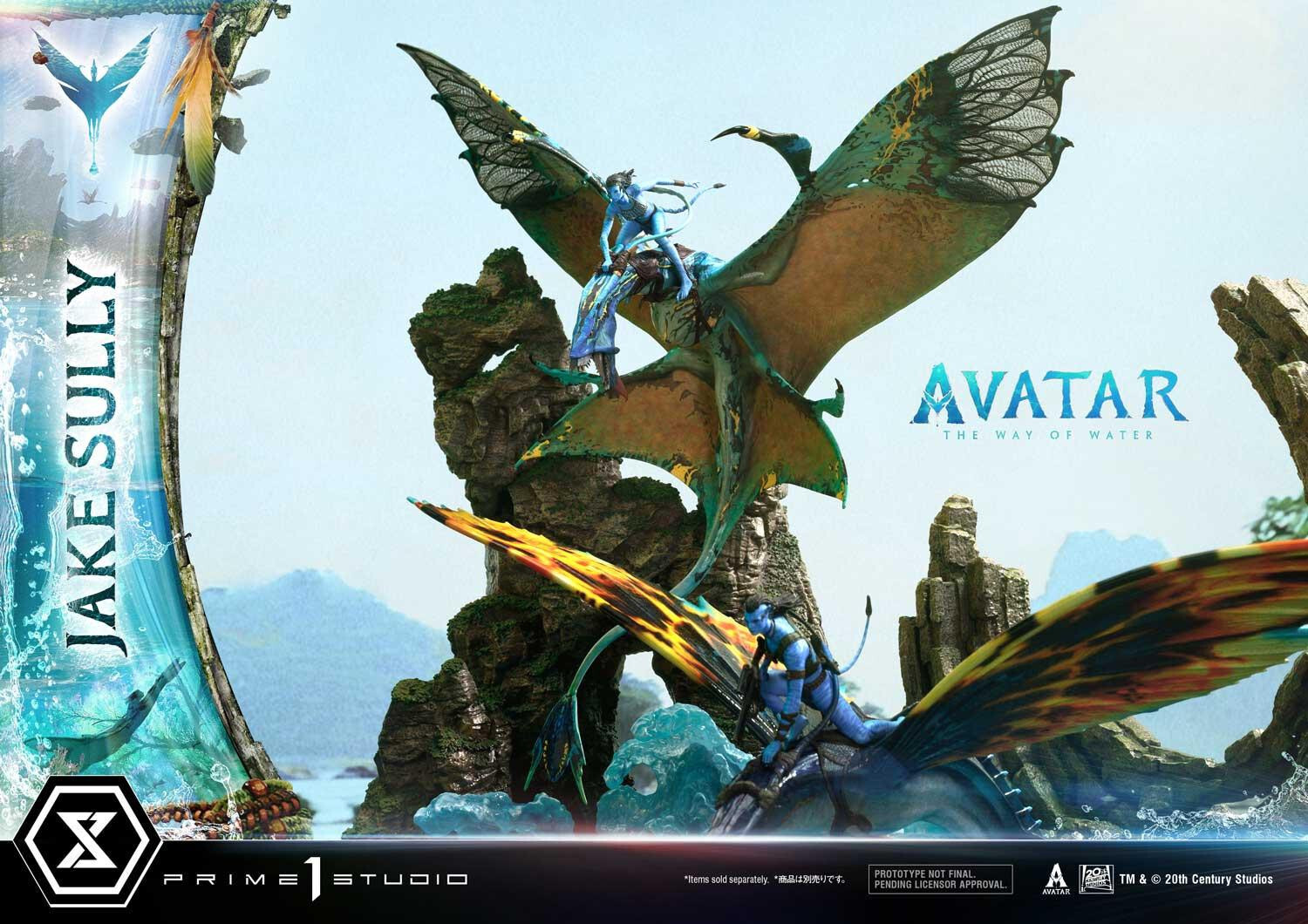 Avatar: The Way of Water - Ilu - Jake Sully - Kiri - Skimwing - Diorama - Ultimate Diorama Masterline  (UDMAVTR-01) (Prime 1 Studio) photo 30