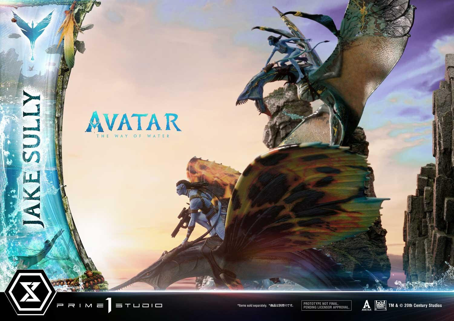 Avatar: The Way of Water - Ilu - Jake Sully - Kiri - Skimwing - Diorama - Ultimate Diorama Masterline  (UDMAVTR-01) (Prime 1 Studio) photo 31