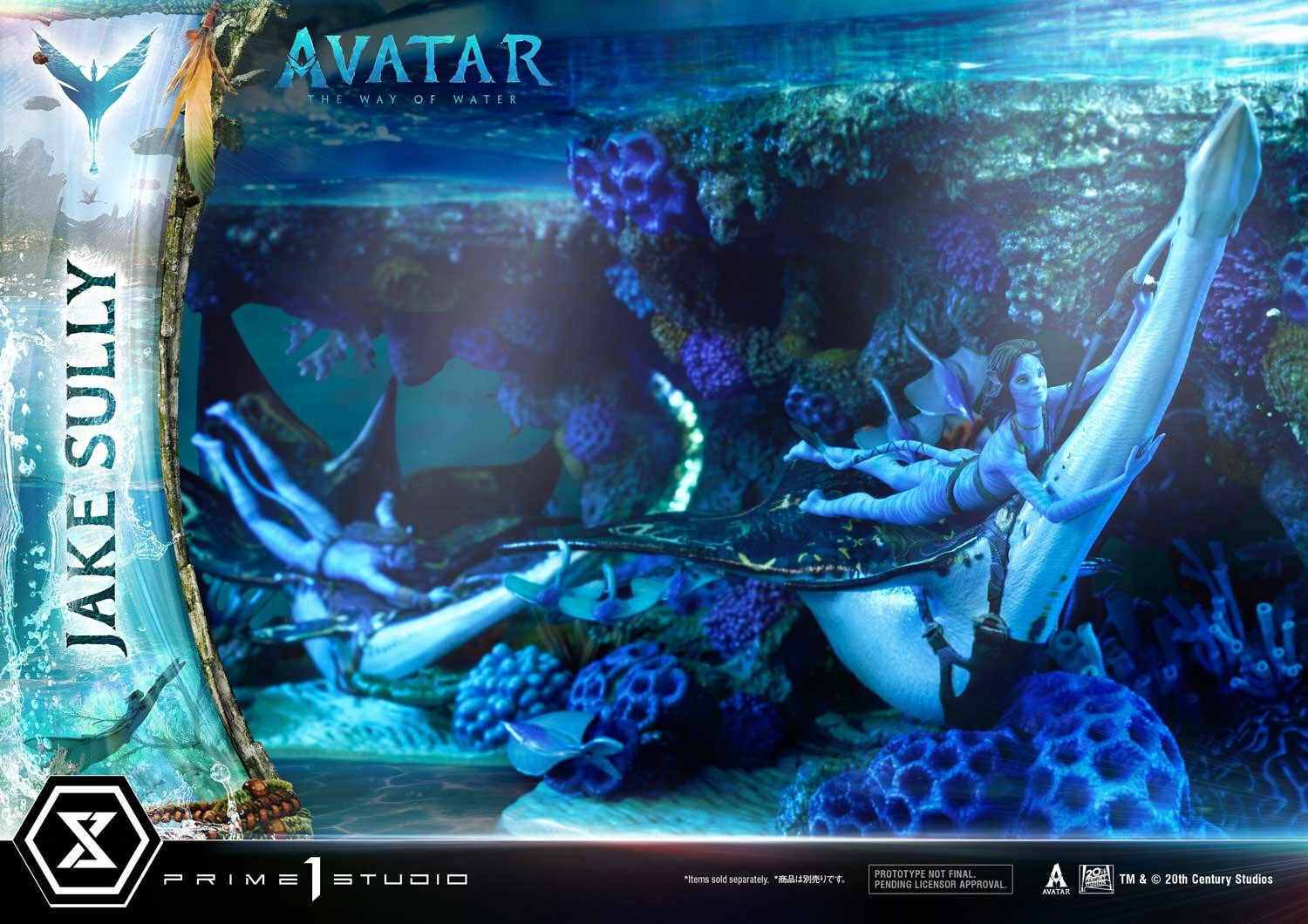 Avatar: The Way of Water - Ilu - Jake Sully - Kiri - Skimwing - Diorama - Ultimate Diorama Masterline  (UDMAVTR-01) (Prime 1 Studio) photo 32