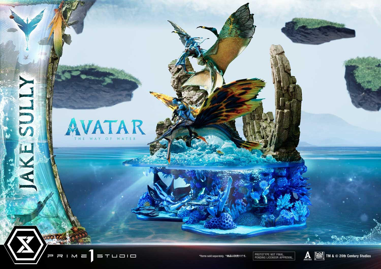 Avatar: The Way of Water - Ilu - Jake Sully - Kiri - Skimwing - Diorama - Ultimate Diorama Masterline  (UDMAVTR-01) (Prime 1 Studio) photo 33