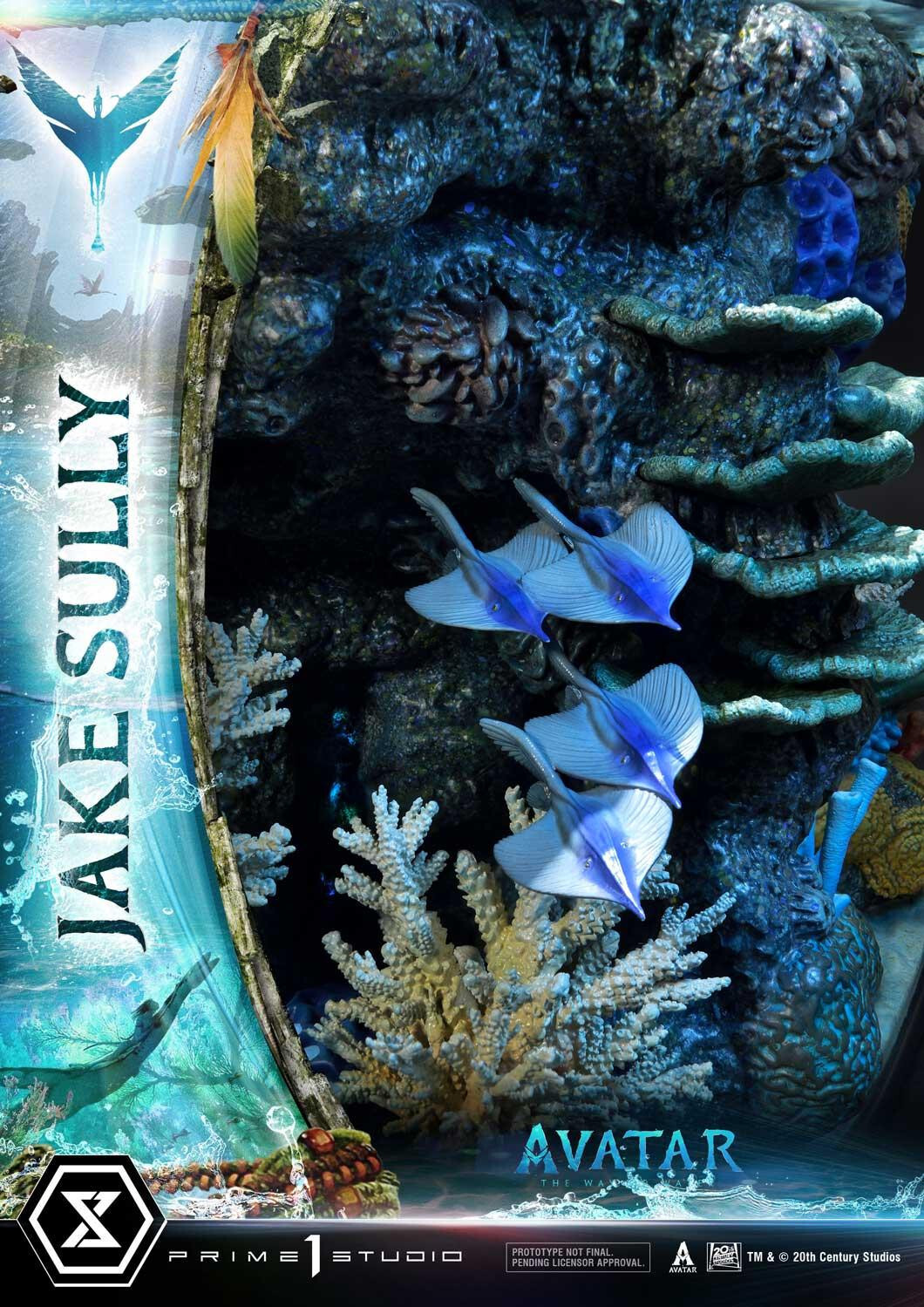 Avatar: The Way of Water - Ilu - Jake Sully - Kiri - Skimwing - Diorama - Ultimate Diorama Masterline  (UDMAVTR-01) (Prime 1 Studio) photo 47