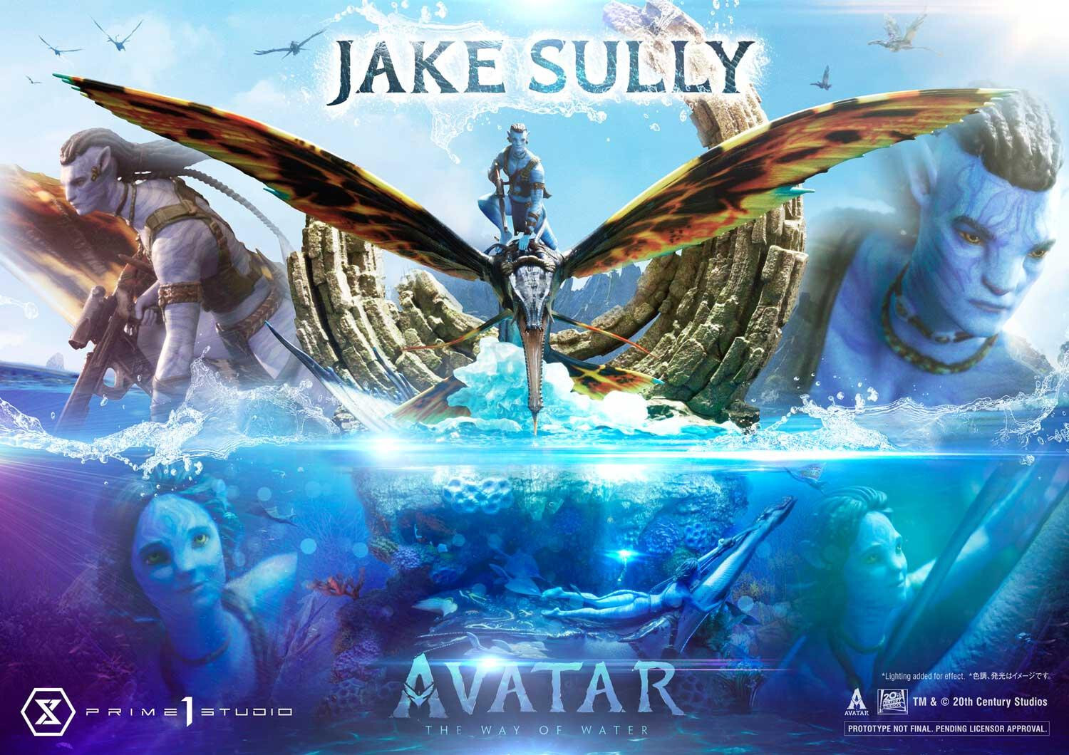 Avatar: The Way of Water - Ilu - Jake Sully - Kiri - Skimwing - Diorama - Ultimate Diorama Masterline  (UDMAVTR-01) (Prime 1 Studio) photo 53