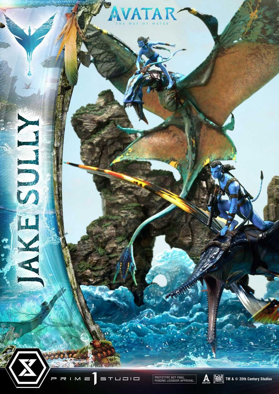 Avatar: The Way of Water - Ilu - Jake Sully - Kiri - Skimwing - Diorama - Ultimate Diorama Masterline  (UDMAVTR-01) (Prime 1 Studio) photo 58