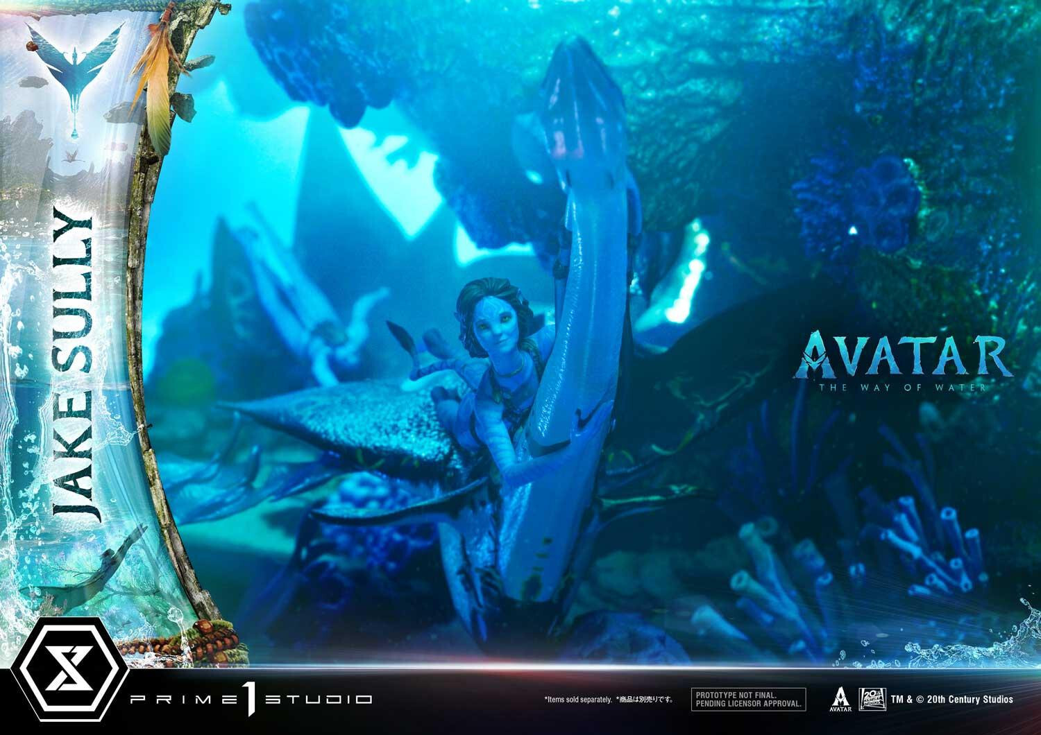 Avatar: The Way of Water - Ilu - Jake Sully - Kiri - Skimwing - Diorama - Ultimate Diorama Masterline  (UDMAVTR-01) (Prime 1 Studio) photo 60