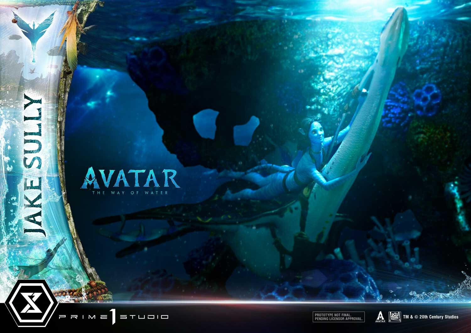 Avatar: The Way of Water - Ilu - Jake Sully - Kiri - Skimwing - Diorama - Ultimate Diorama Masterline  (UDMAVTR-01) (Prime 1 Studio) photo 64