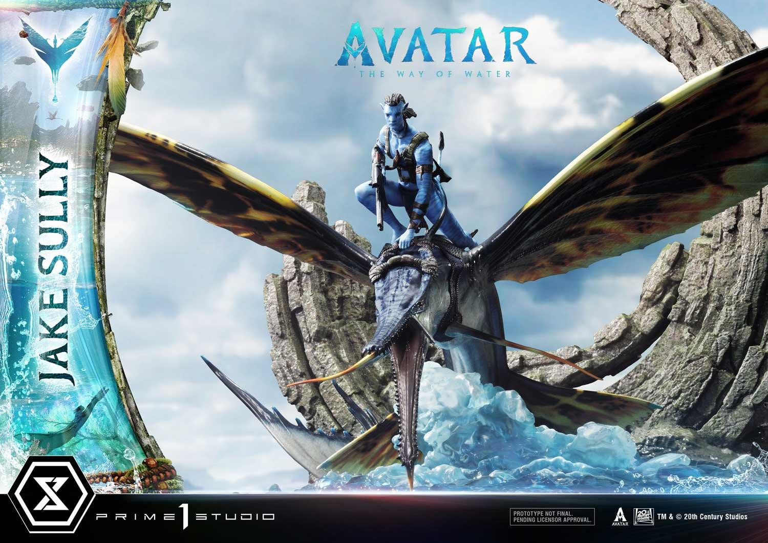 Avatar: The Way of Water - Ilu - Jake Sully - Kiri - Skimwing - Diorama - Ultimate Diorama Masterline  (UDMAVTR-01) (Prime 1 Studio) photo 68