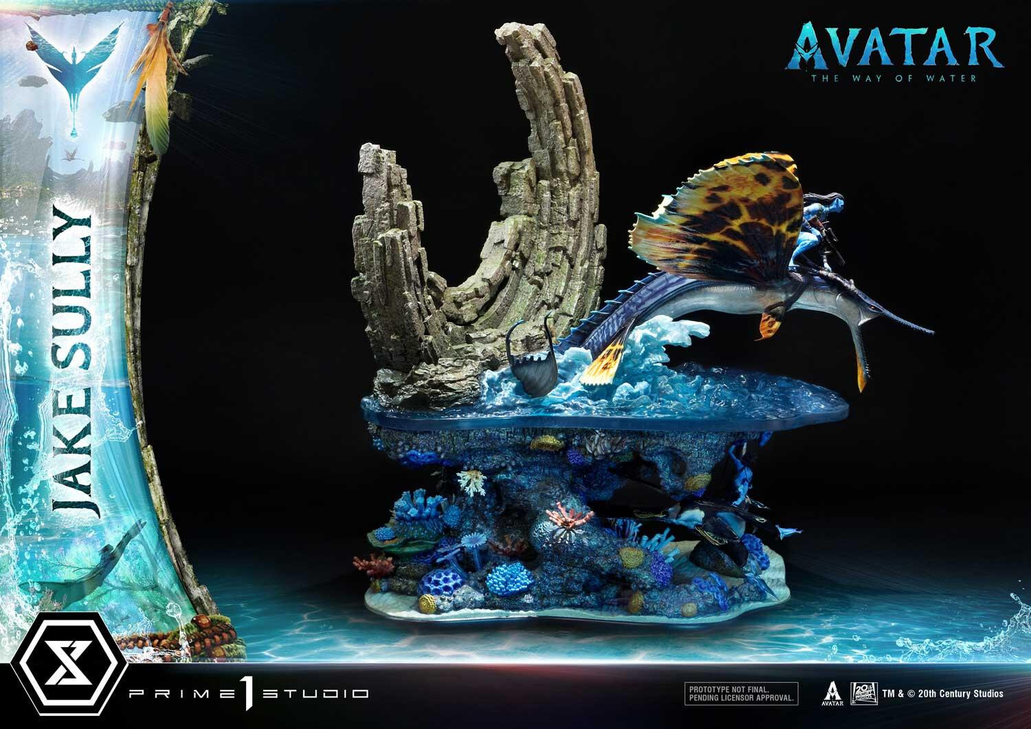 Avatar: The Way of Water - Ilu - Jake Sully - Kiri - Skimwing - Diorama - Ultimate Diorama Masterline  (UDMAVTR-01) (Prime 1 Studio) photo 69