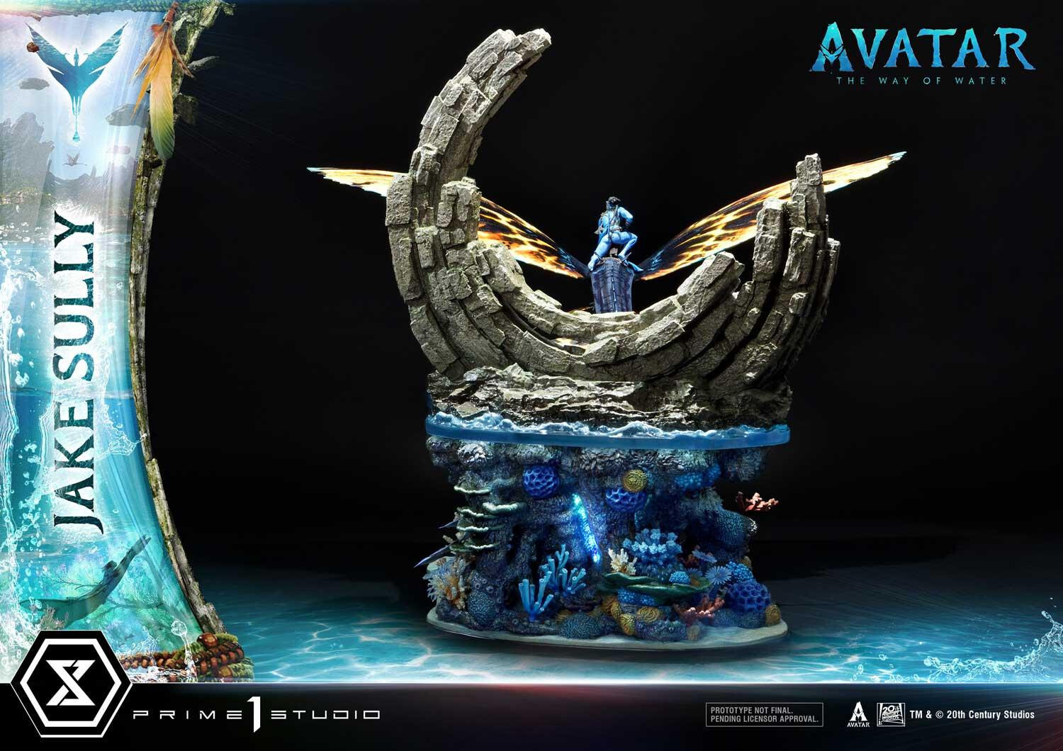 Avatar: The Way of Water - Ilu - Jake Sully - Kiri - Skimwing - Diorama - Ultimate Diorama Masterline  (UDMAVTR-01) (Prime 1 Studio) photo 70