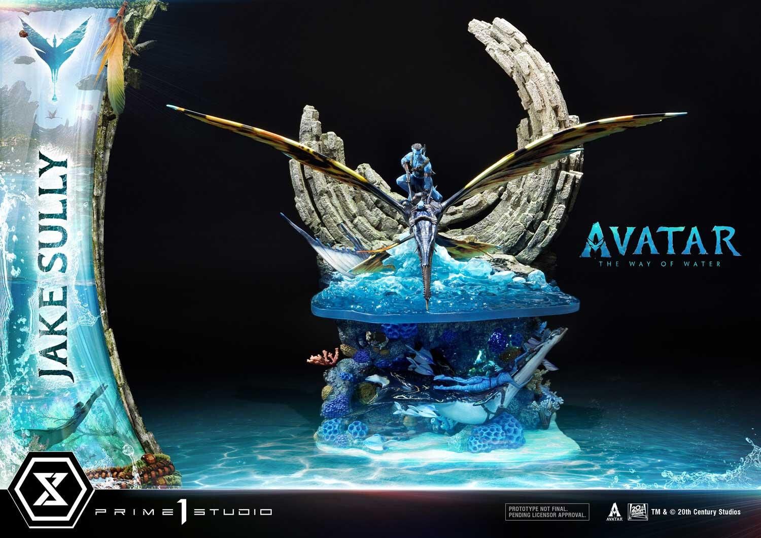 Avatar: The Way of Water - Ilu - Jake Sully - Kiri - Skimwing - Diorama - Ultimate Diorama Masterline  (UDMAVTR-01) (Prime 1 Studio) photo 72