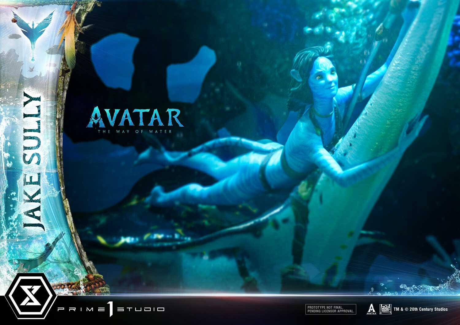 Avatar: The Way of Water - Ilu - Jake Sully - Kiri - Skimwing - Diorama - Ultimate Diorama Masterline  (UDMAVTR-01) (Prime 1 Studio) photo 75