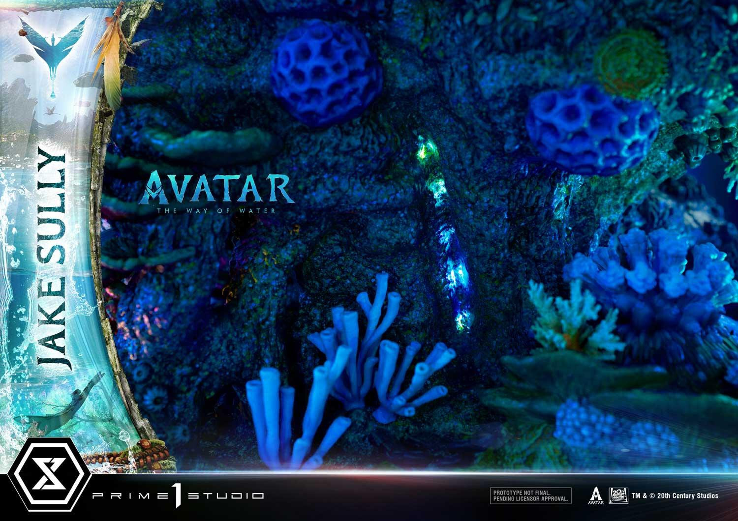 Avatar: The Way of Water - Ilu - Jake Sully - Kiri - Skimwing - Diorama - Ultimate Diorama Masterline  (UDMAVTR-01) (Prime 1 Studio) photo 76