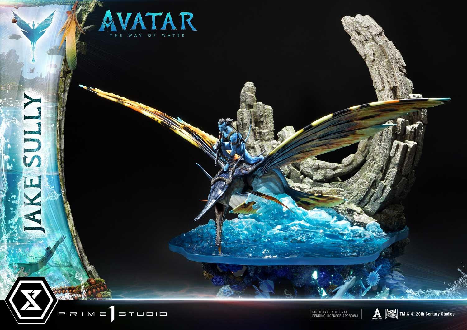 Avatar: The Way of Water - Ilu - Jake Sully - Kiri - Skimwing - Diorama - Ultimate Diorama Masterline  (UDMAVTR-01) (Prime 1 Studio) photo 78