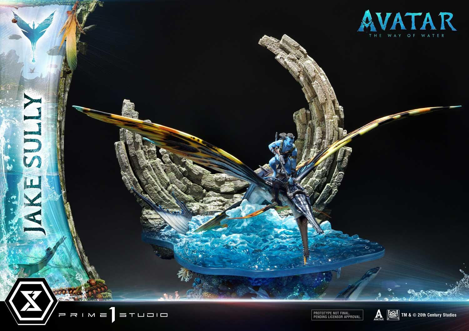 Avatar: The Way of Water - Ilu - Jake Sully - Kiri - Skimwing - Diorama - Ultimate Diorama Masterline  (UDMAVTR-01) (Prime 1 Studio) photo 79