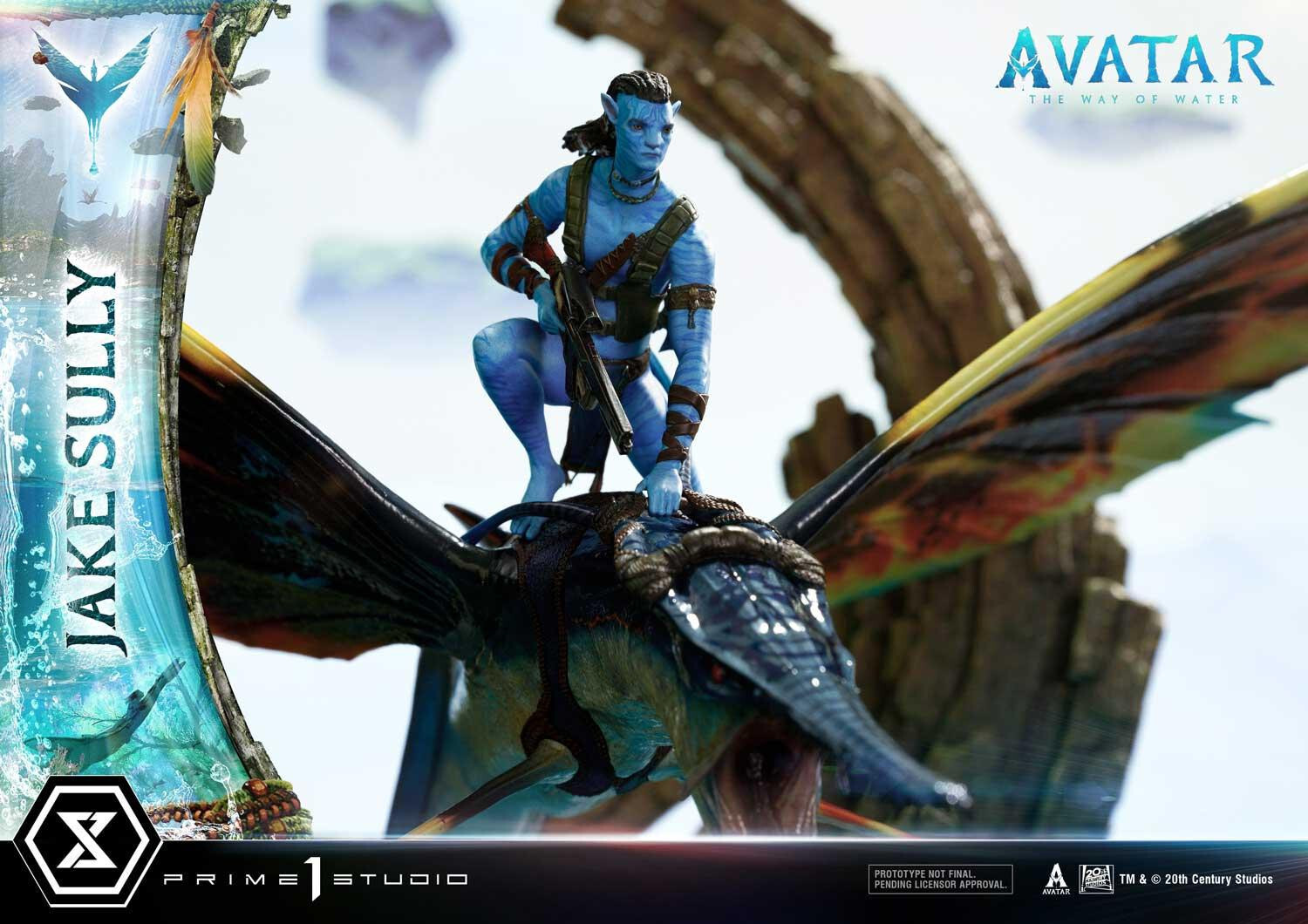 Avatar: The Way of Water - Ilu - Jake Sully - Kiri - Skimwing - Diorama - Ultimate Diorama Masterline  (UDMAVTR-01) (Prime 1 Studio) photo 83