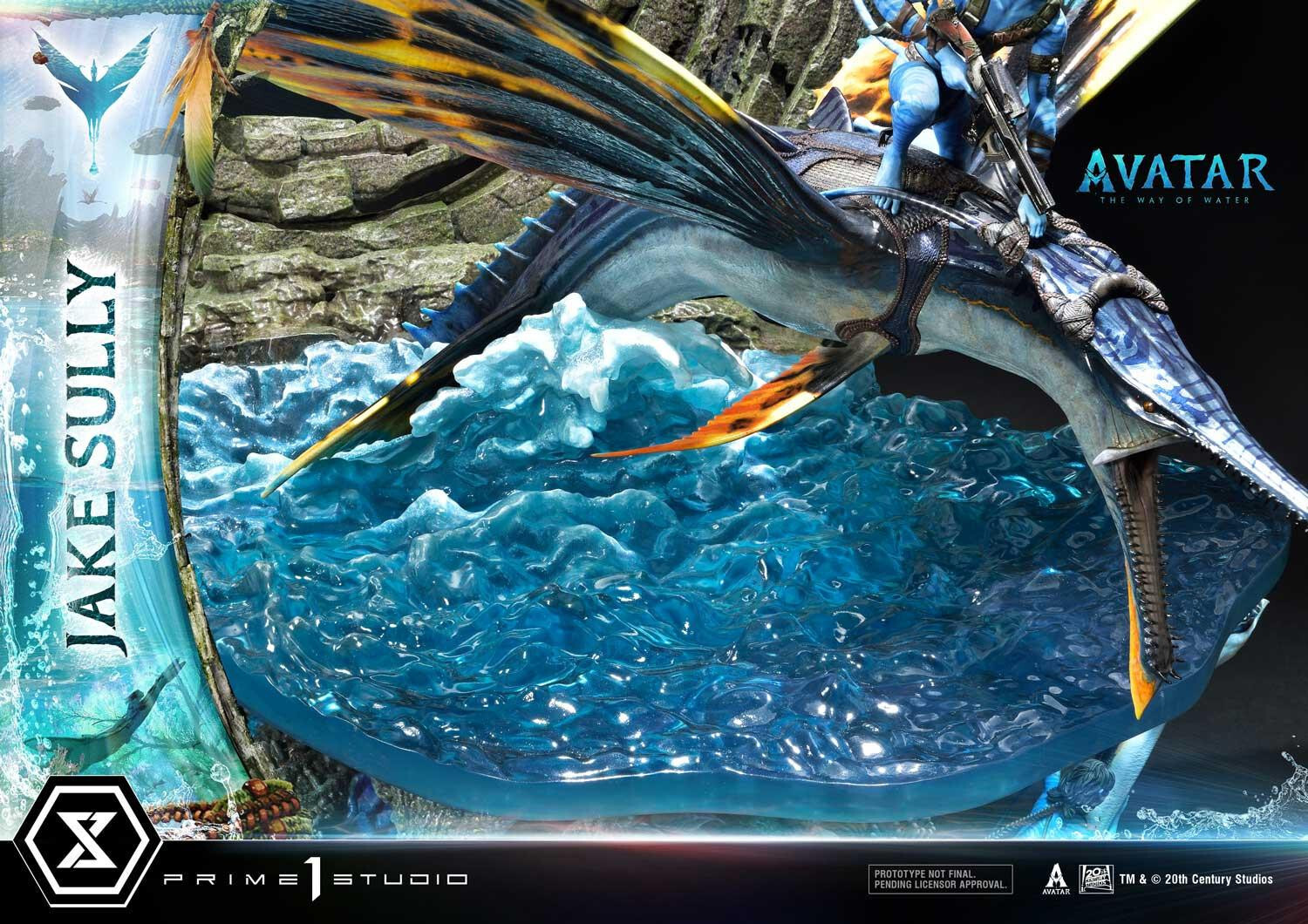 Avatar: The Way of Water - Ilu - Jake Sully - Kiri - Skimwing - Diorama - Ultimate Diorama Masterline  (UDMAVTR-01) (Prime 1 Studio) photo 88