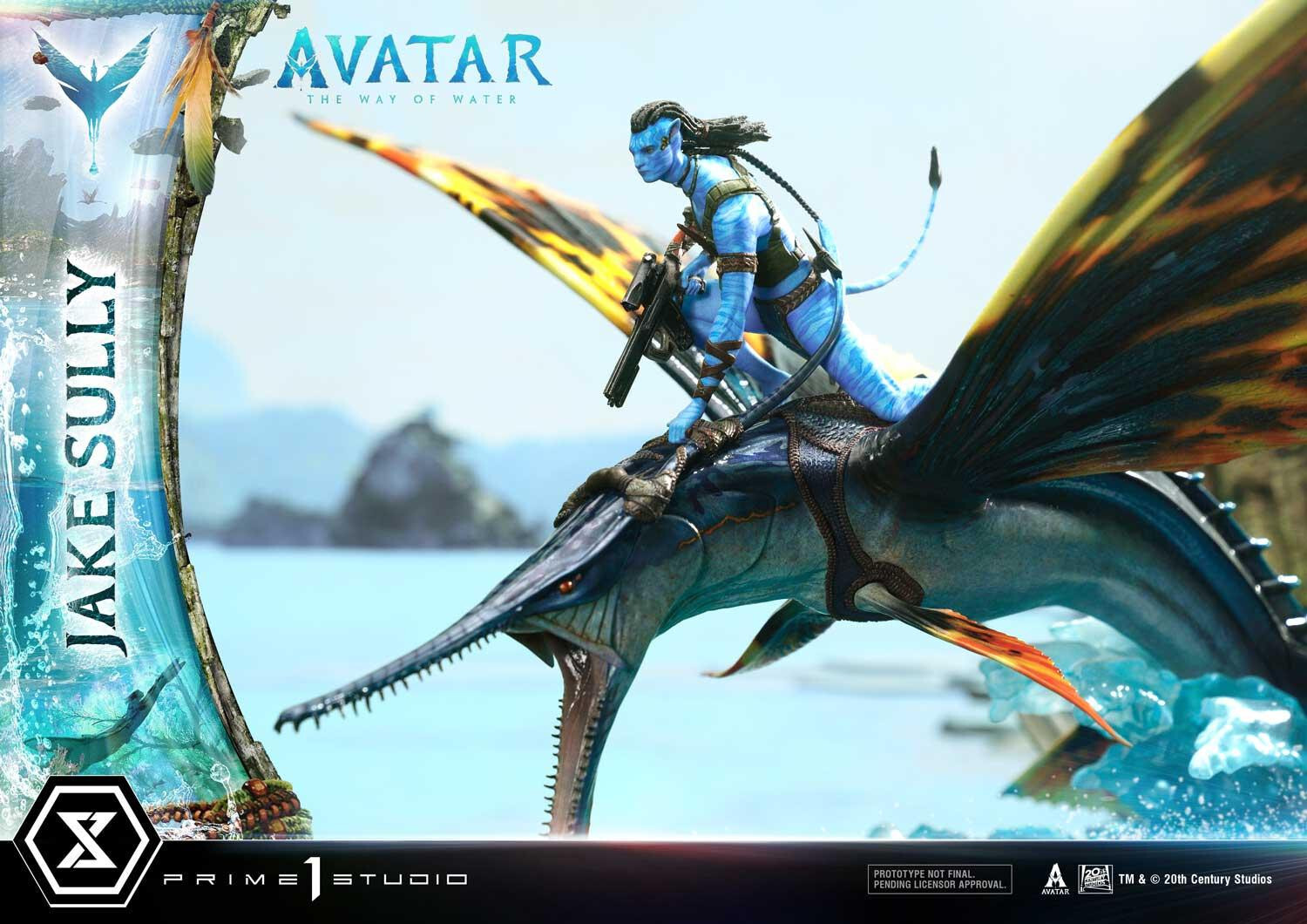 Avatar: The Way of Water - Ilu - Jake Sully - Kiri - Skimwing - Diorama - Ultimate Diorama Masterline  (UDMAVTR-01) (Prime 1 Studio) photo 94