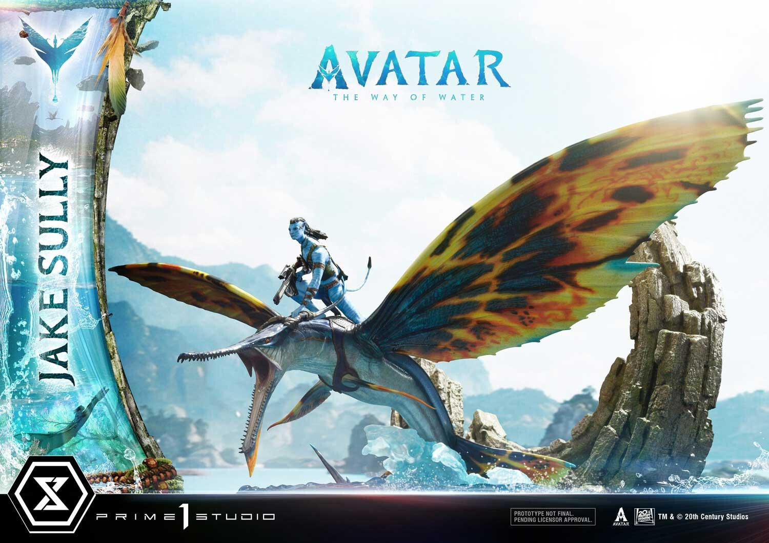Avatar: The Way of Water - Ilu - Jake Sully - Kiri - Skimwing - Diorama - Ultimate Diorama Masterline  (UDMAVTR-01) (Prime 1 Studio) photo 99