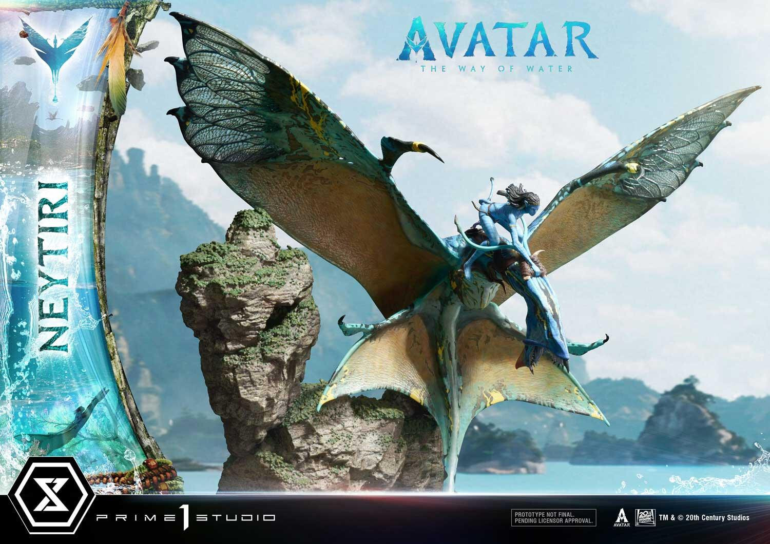Avatar: The Way of Water - Ilu - Lo'ak - Mountain Banshee - Neytiri - Diorama - Ultimate Diorama Masterline (UDMAVTR-02) (Prime 1 Studio)