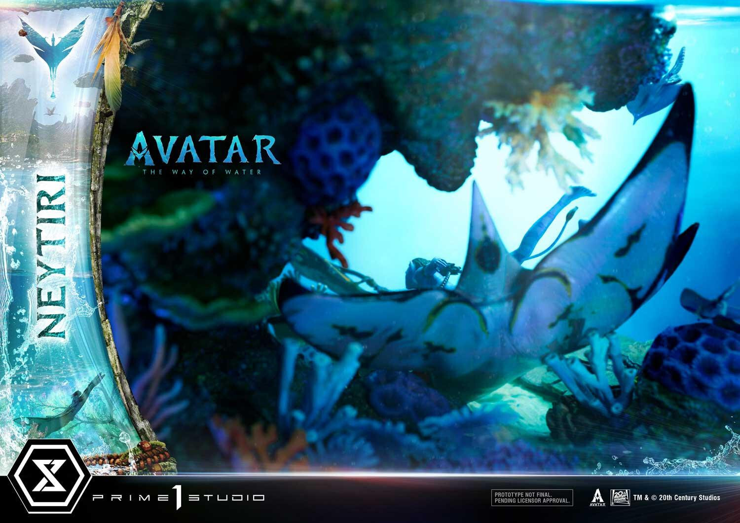 Avatar: The Way of Water - Ilu - Lo'ak - Mountain Banshee - Neytiri - Diorama - Ultimate Diorama Masterline (UDMAVTR-02) (Prime 1 Studio) photo 2