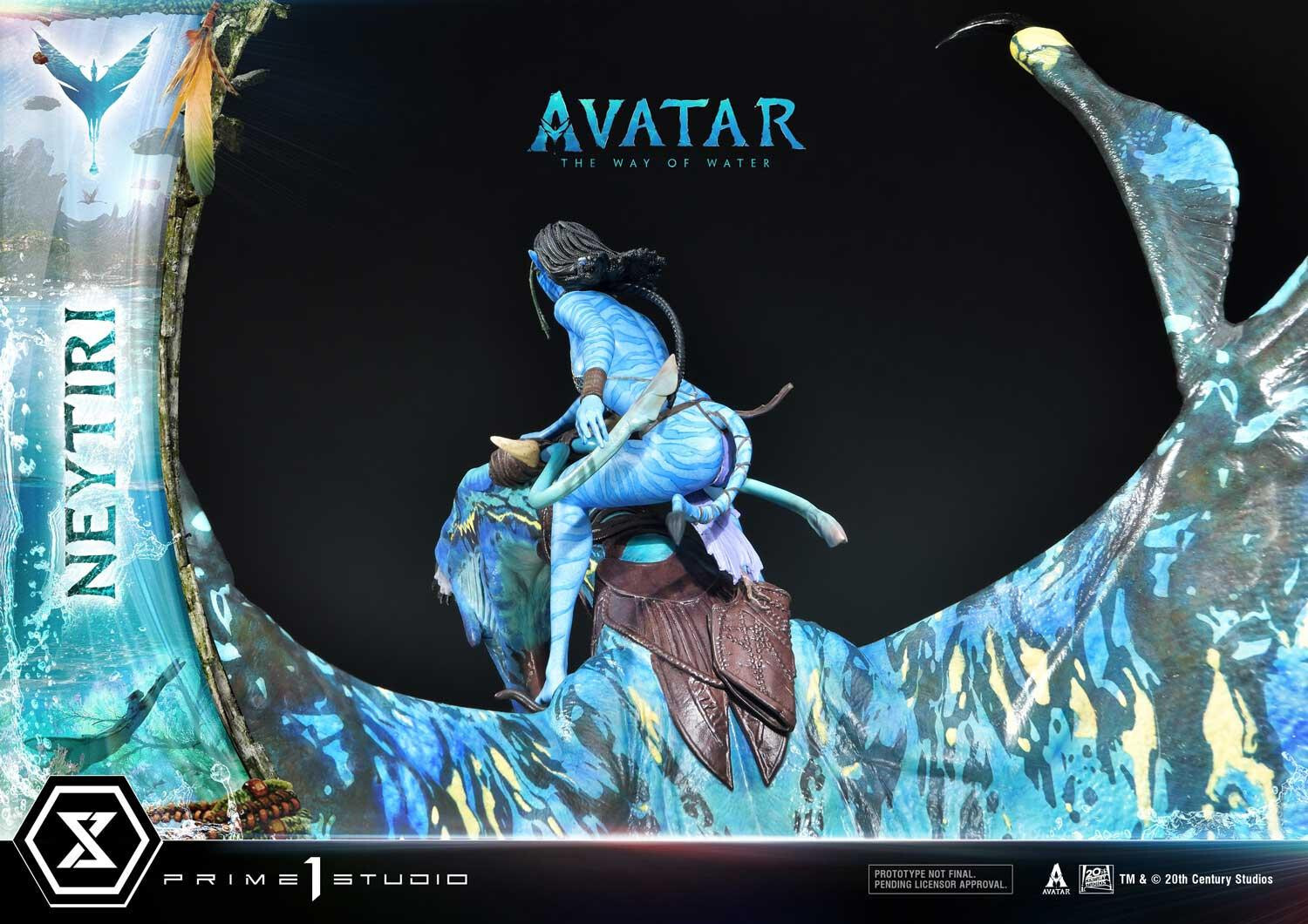 Avatar: The Way of Water - Ilu - Lo'ak - Mountain Banshee - Neytiri - Diorama - Ultimate Diorama Masterline (UDMAVTR-02) (Prime 1 Studio) photo 5