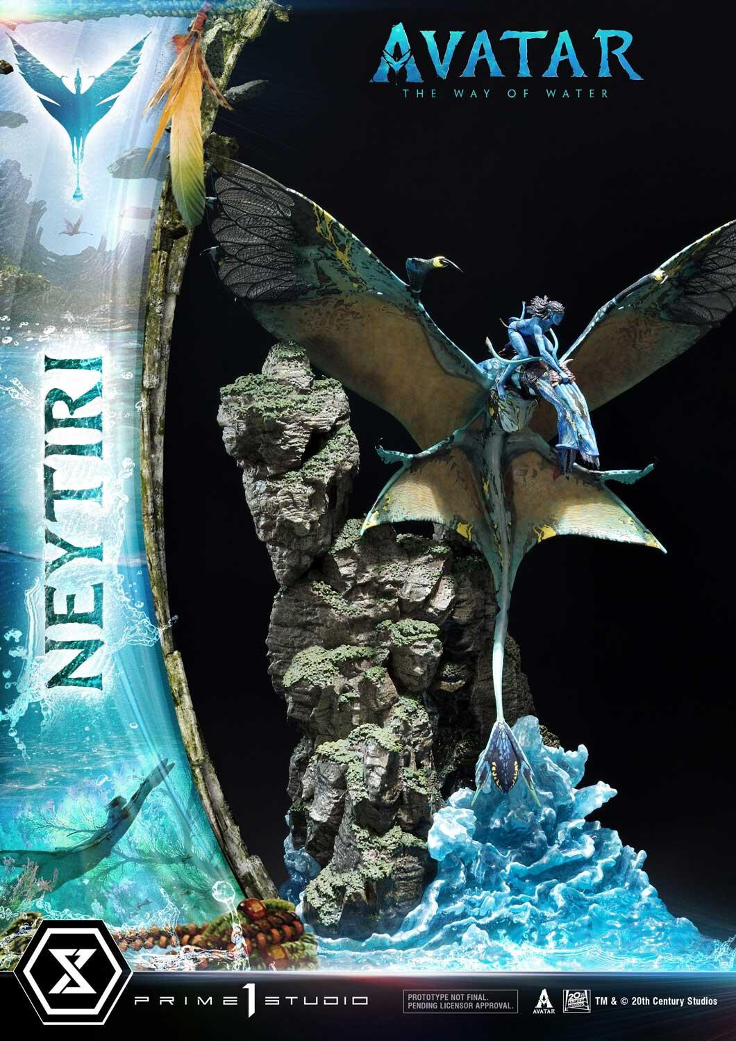 Avatar: The Way of Water - Ilu - Lo'ak - Mountain Banshee - Neytiri - Diorama - Ultimate Diorama Masterline (UDMAVTR-02) (Prime 1 Studio) photo 9