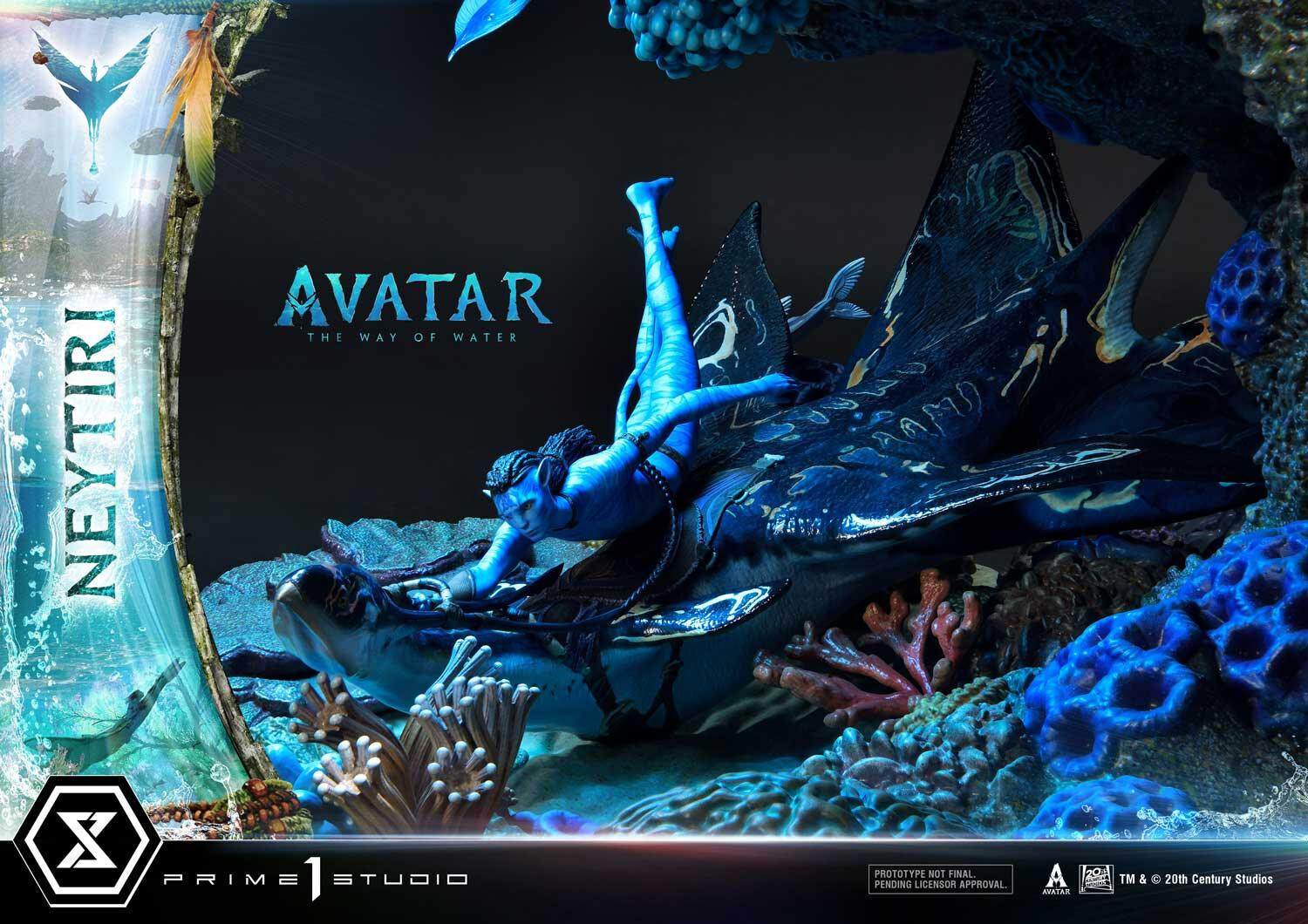 Avatar: The Way of Water - Ilu - Lo'ak - Mountain Banshee - Neytiri - Diorama - Ultimate Diorama Masterline (UDMAVTR-02) (Prime 1 Studio) photo 17