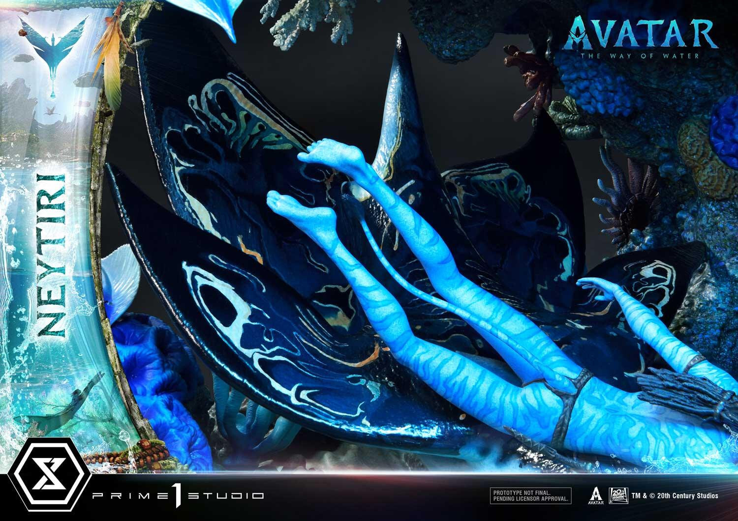 Avatar: The Way of Water - Ilu - Lo'ak - Mountain Banshee - Neytiri - Diorama - Ultimate Diorama Masterline (UDMAVTR-02) (Prime 1 Studio) photo 20