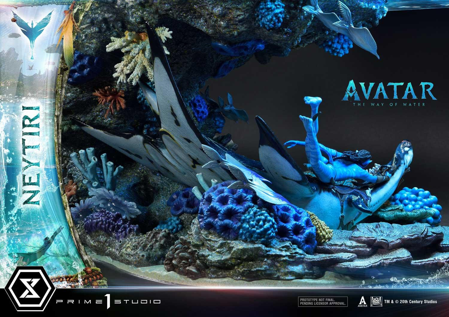 Avatar: The Way of Water - Ilu - Lo'ak - Mountain Banshee - Neytiri - Diorama - Ultimate Diorama Masterline (UDMAVTR-02) (Prime 1 Studio) photo 24