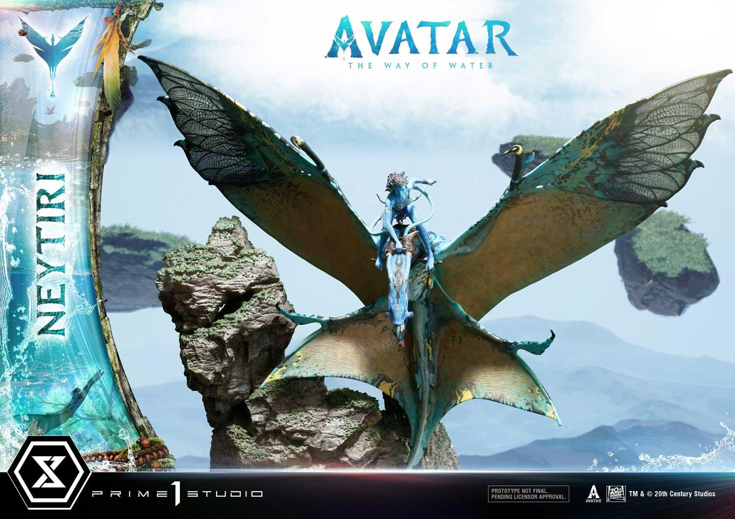 Avatar: The Way of Water - Ilu - Lo'ak - Mountain Banshee - Neytiri - Diorama - Ultimate Diorama Masterline (UDMAVTR-02) (Prime 1 Studio) photo 29
