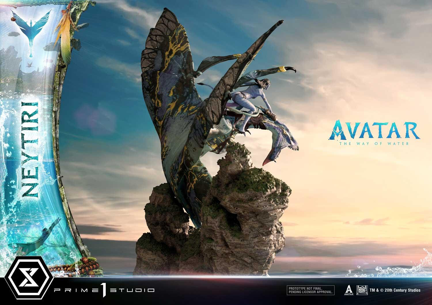 Avatar: The Way of Water - Ilu - Lo'ak - Mountain Banshee - Neytiri - Diorama - Ultimate Diorama Masterline (UDMAVTR-02) (Prime 1 Studio) photo 30