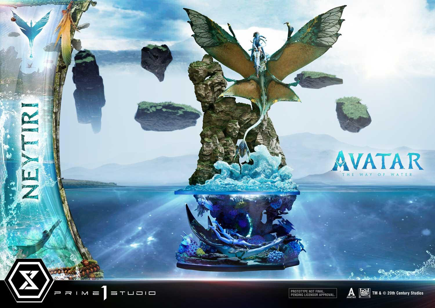 Avatar: The Way of Water - Ilu - Lo'ak - Mountain Banshee - Neytiri - Diorama - Ultimate Diorama Masterline (UDMAVTR-02) (Prime 1 Studio) photo 39