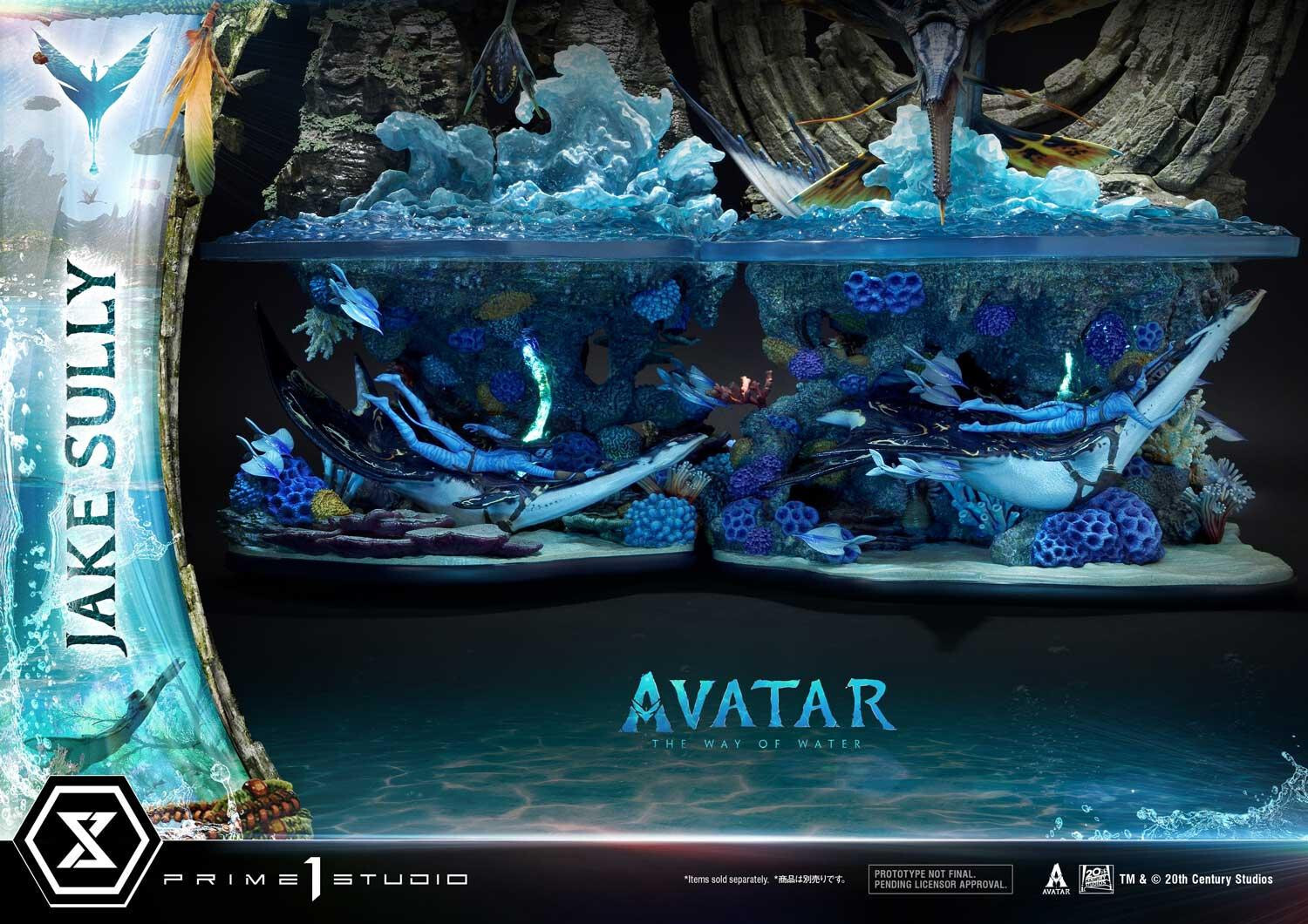 Avatar: The Way of Water - Ilu - Lo'ak - Mountain Banshee - Neytiri - Diorama - Ultimate Diorama Masterline (UDMAVTR-02) (Prime 1 Studio) photo 58