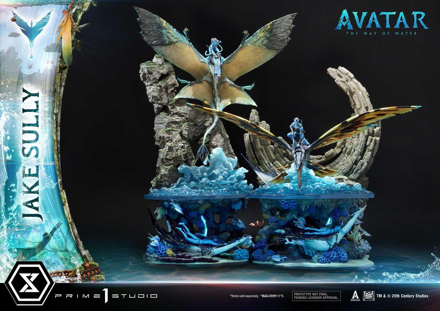 Avatar: The Way of Water - Ilu - Lo'ak - Mountain Banshee - Neytiri - Diorama - Ultimate Diorama Masterline (UDMAVTR-02) (Prime 1 Studio) photo 60