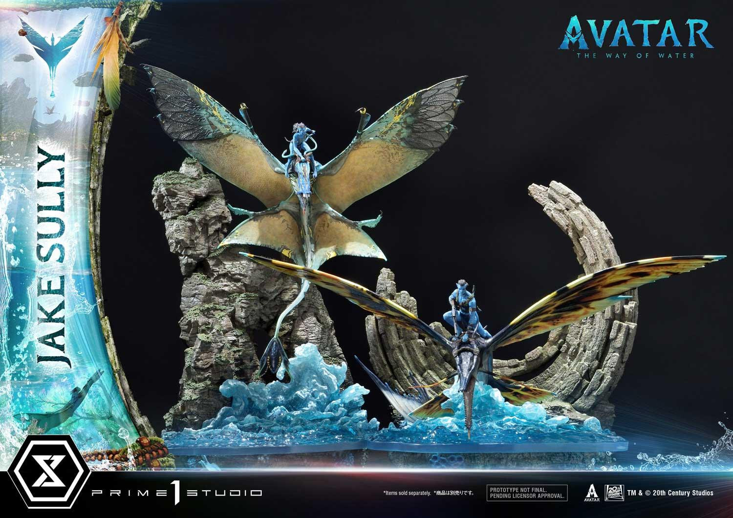 Avatar: The Way of Water - Ilu - Lo'ak - Mountain Banshee - Neytiri - Diorama - Ultimate Diorama Masterline (UDMAVTR-02) (Prime 1 Studio) photo 61