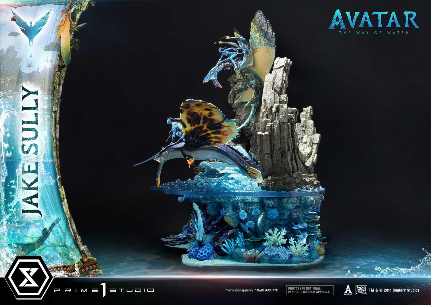 Avatar: The Way of Water - Ilu - Lo'ak - Mountain Banshee - Neytiri - Diorama - Ultimate Diorama Masterline (UDMAVTR-02) (Prime 1 Studio) photo 64