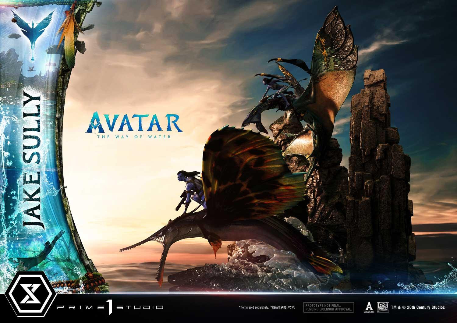 Avatar: The Way of Water - Ilu - Lo'ak - Mountain Banshee - Neytiri - Diorama - Ultimate Diorama Masterline (UDMAVTR-02) (Prime 1 Studio) photo 66