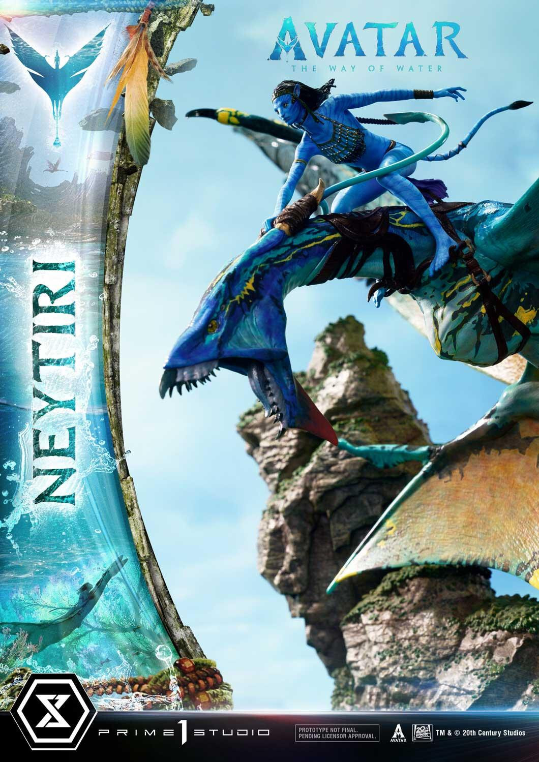 Avatar: The Way of Water - Ilu - Lo'ak - Mountain Banshee - Neytiri - Diorama - Ultimate Diorama Masterline (UDMAVTR-02) (Prime 1 Studio) photo 69