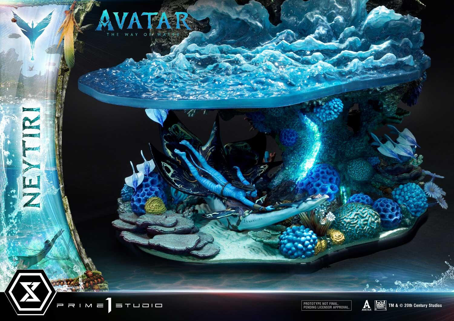 Avatar: The Way of Water - Ilu - Lo'ak - Mountain Banshee - Neytiri - Diorama - Ultimate Diorama Masterline (UDMAVTR-02) (Prime 1 Studio) photo 73