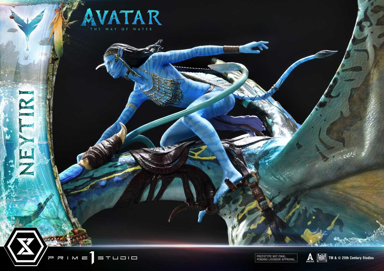 Avatar: The Way of Water - Ilu - Lo'ak - Mountain Banshee - Neytiri - Diorama - Ultimate Diorama Masterline (UDMAVTR-02) (Prime 1 Studio) photo 74