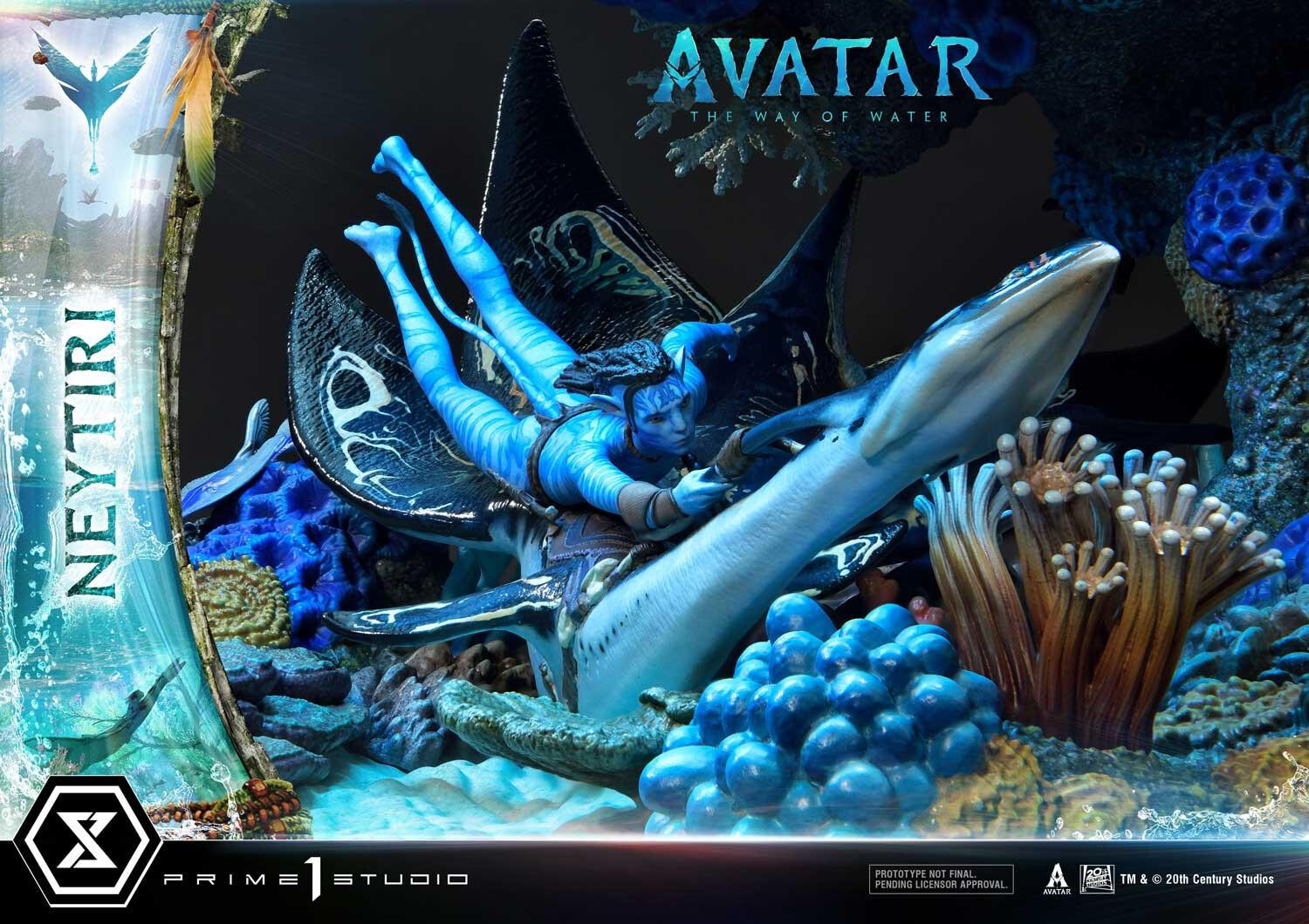Avatar: The Way of Water - Ilu - Lo'ak - Mountain Banshee - Neytiri - Diorama - Ultimate Diorama Masterline (UDMAVTR-02) (Prime 1 Studio) photo 76