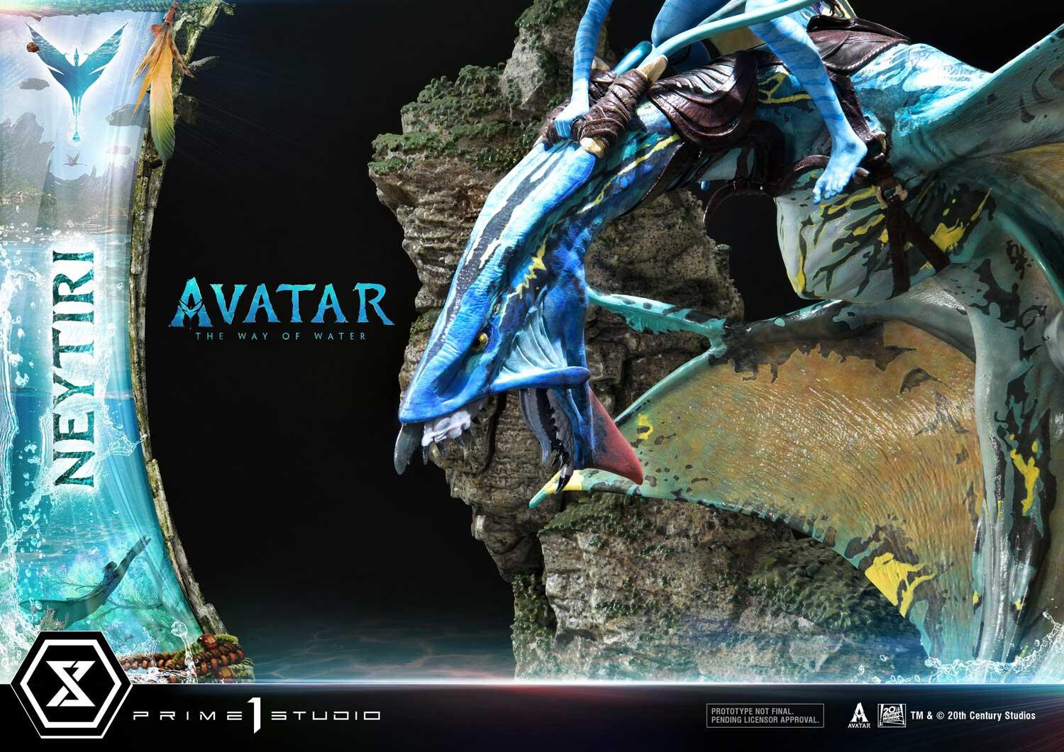 Avatar: The Way of Water - Ilu - Lo'ak - Mountain Banshee - Neytiri - Diorama - Ultimate Diorama Masterline (UDMAVTR-02) (Prime 1 Studio) photo 77
