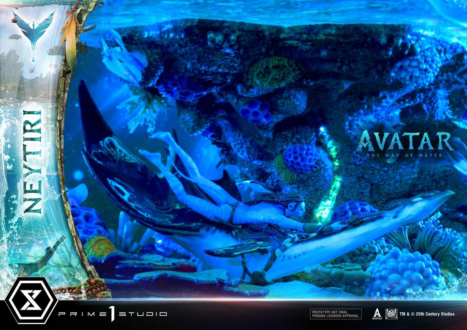 Avatar: The Way of Water - Ilu - Lo'ak - Mountain Banshee - Neytiri - Diorama - Ultimate Diorama Masterline (UDMAVTR-02) (Prime 1 Studio) photo 79