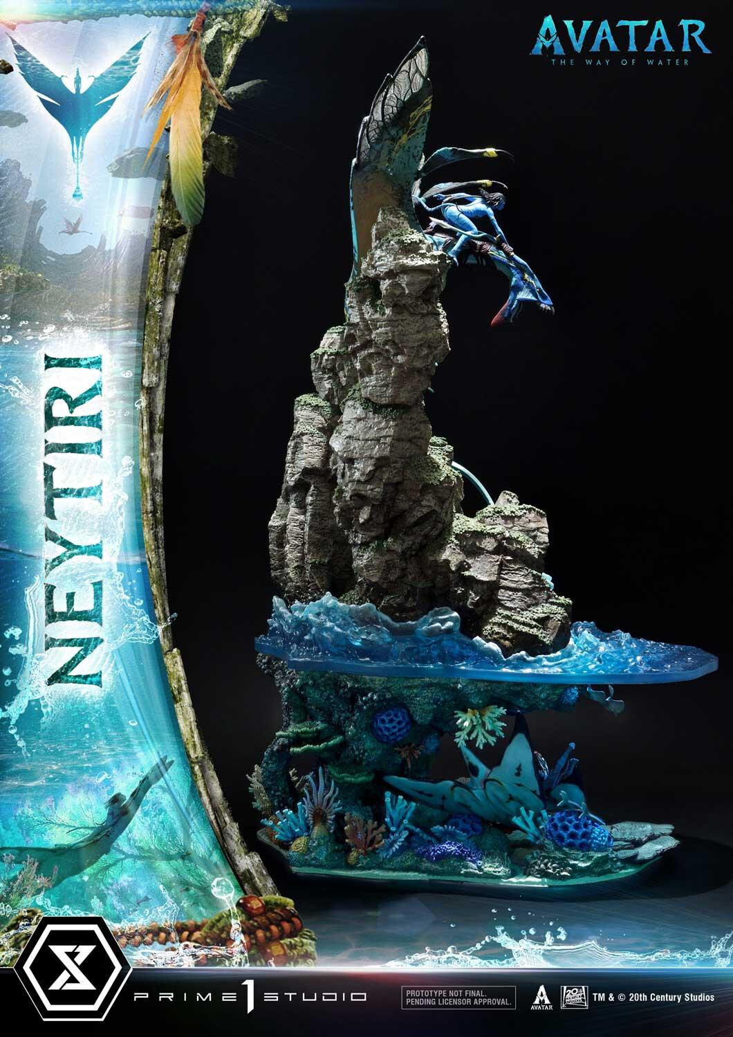 Avatar: The Way of Water - Ilu - Lo'ak - Mountain Banshee - Neytiri - Diorama - Ultimate Diorama Masterline (UDMAVTR-02) (Prime 1 Studio) photo 82