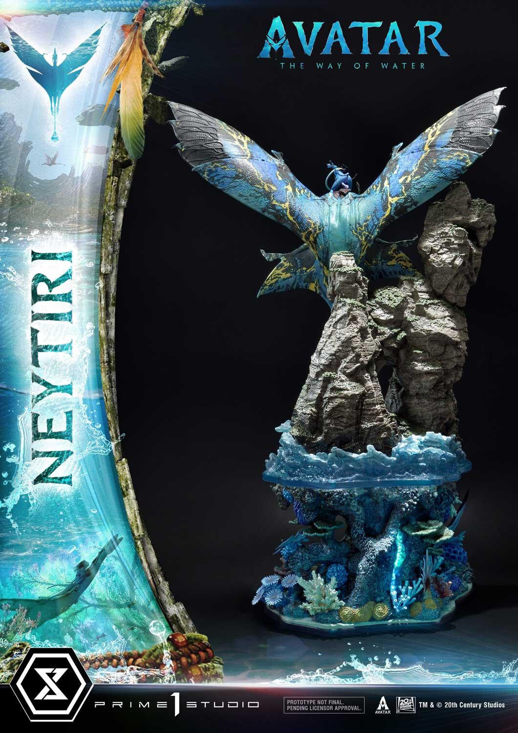Avatar: The Way of Water - Ilu - Lo'ak - Mountain Banshee - Neytiri - Diorama - Ultimate Diorama Masterline (UDMAVTR-02) (Prime 1 Studio) photo 83