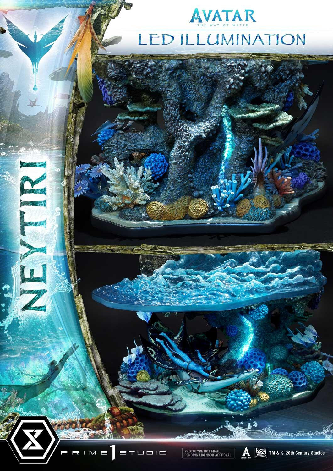 Avatar: The Way of Water - Ilu - Lo'ak - Mountain Banshee - Neytiri - Diorama - Ultimate Diorama Masterline (UDMAVTR-02) (Prime 1 Studio) photo 87